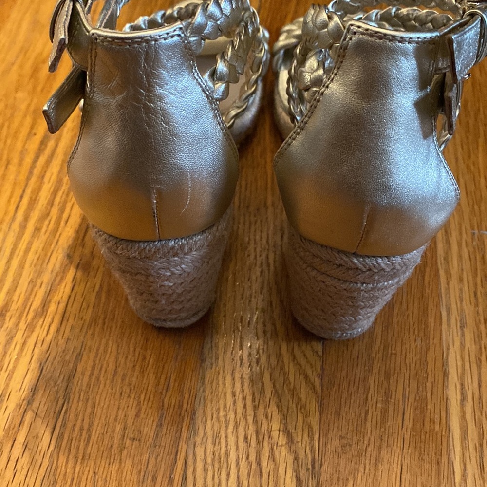 Tory Burch Silver Espadrilles - image 4